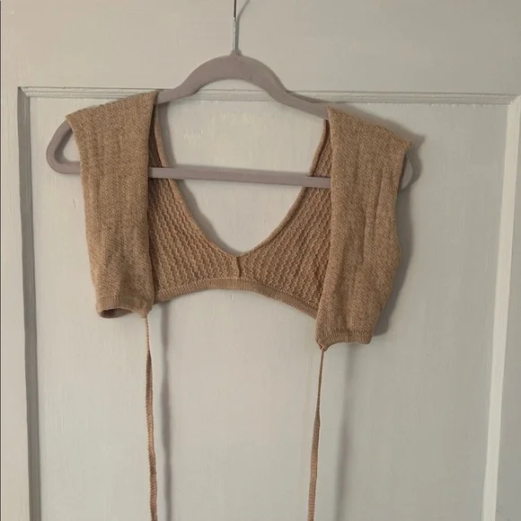 Flook the Label Amaris crop top 100% cotton size medium Bali festival resort - Picture 9 of 9